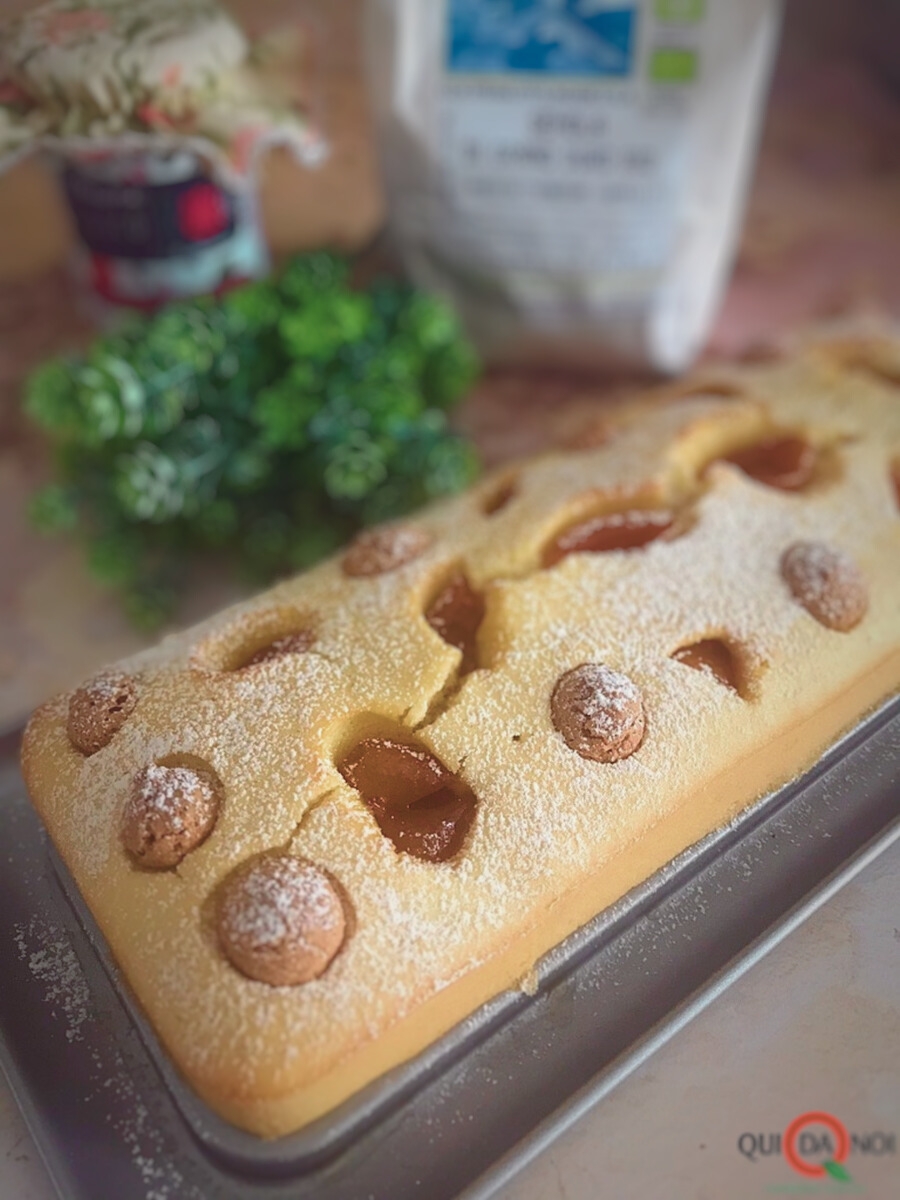 Plumcake con amaretti e kumquat