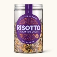 Immagine di Riso Vialone IGP Zucca e Radicchio 2 porzioni 185g