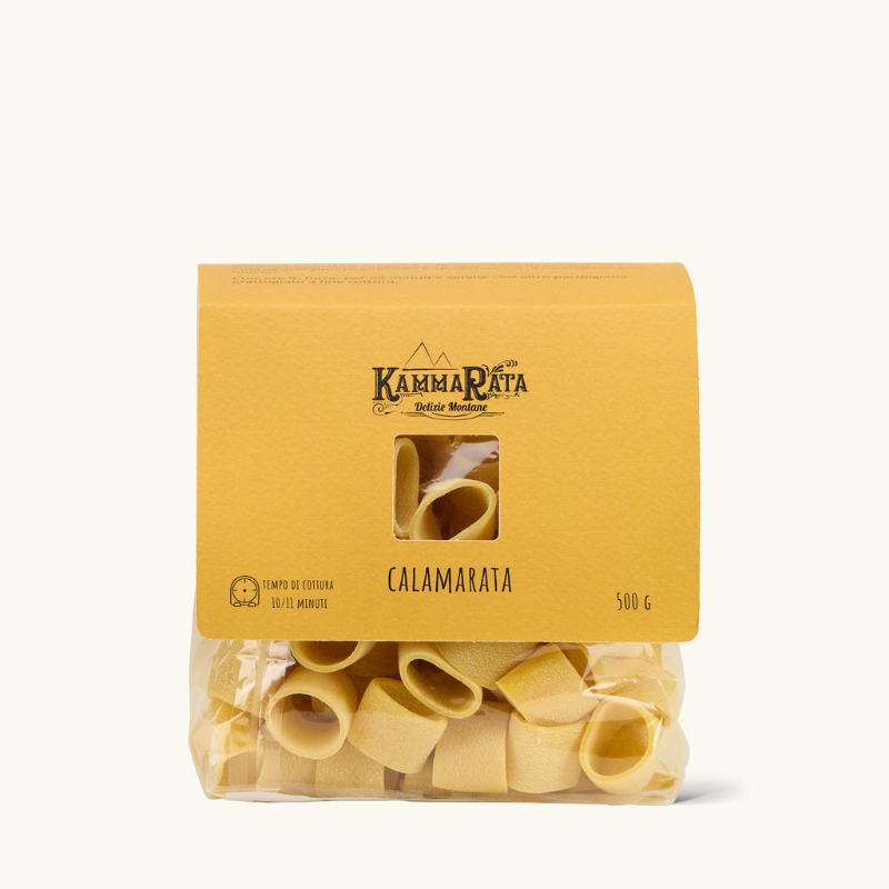Immagine di Calamarata Pasta Artigianale Siciliana 500g