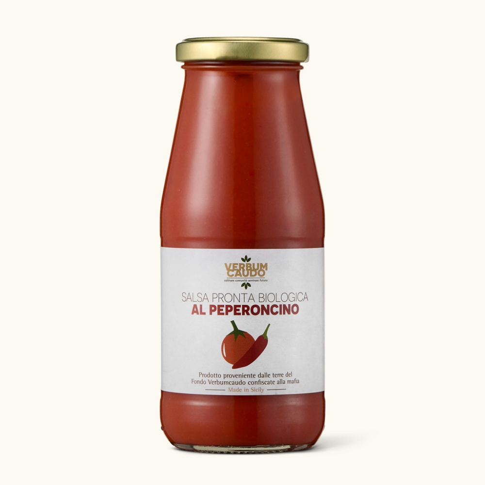 Immagine di Salsa Pronta Biologica al Peperoncino 410g