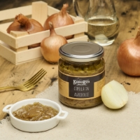 Cipolline in Agrodolce, vista frontale cipolle