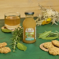 Erbe Mediterranee e Bergamotto Infusioni, vista frontale erbette
