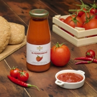 Salsa di Pomodoro Pronta Biologica al Basilico