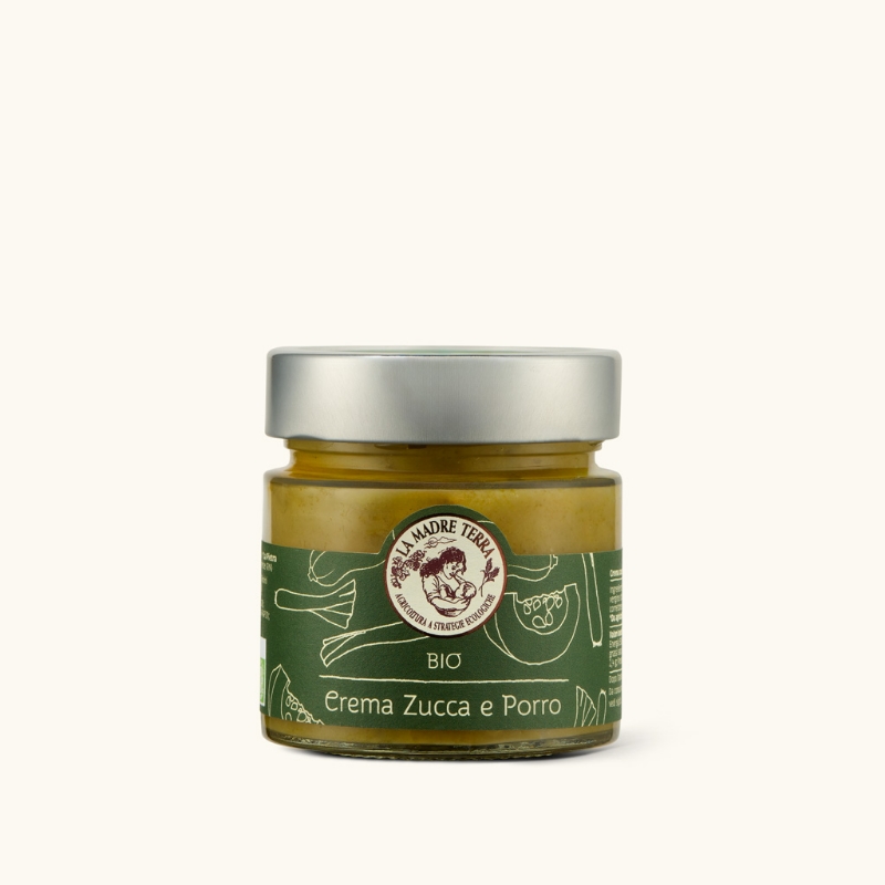 Immagine di Crema Biologica di Zucca e Porro 200g