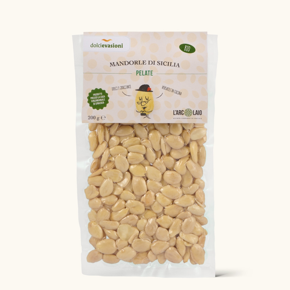 Immagine di Mandorle Di Sicilia Pelate Bio 200g