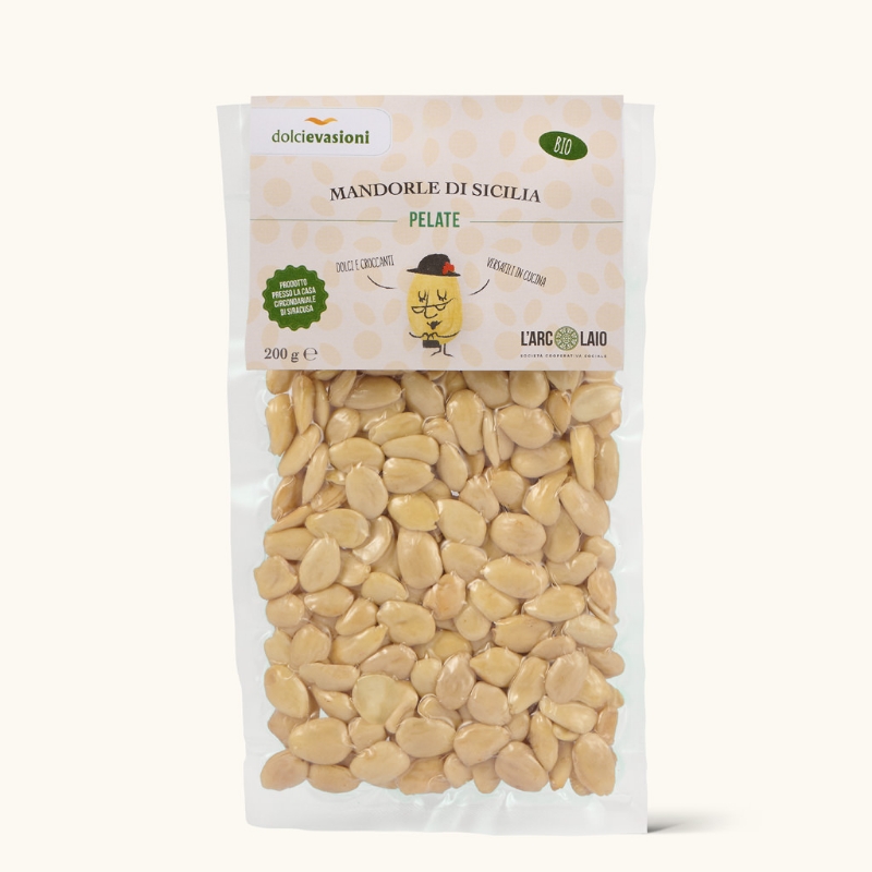 Immagine di Mandorle Di Sicilia Pelate Bio 200g