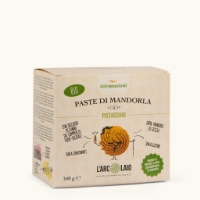 Immagine di Paste di Mandorla al Pistacchio di Sicilia Bio 160g