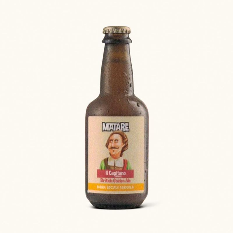 Immagine di British Golden Ale Il Capitano Birra Sociale Agricola 33 cl