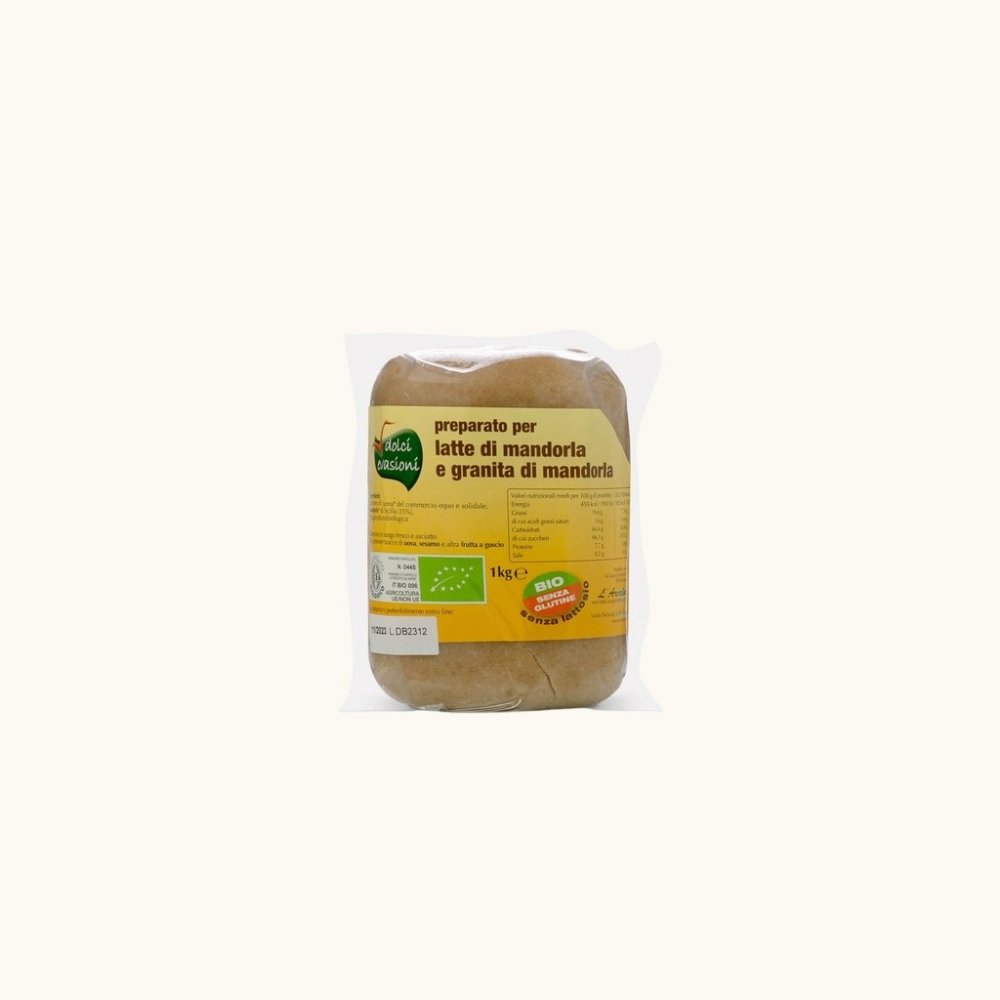Immagine di Preparato Per Latte Di Mandorla E Granita Di Mandorla Bio 1kg