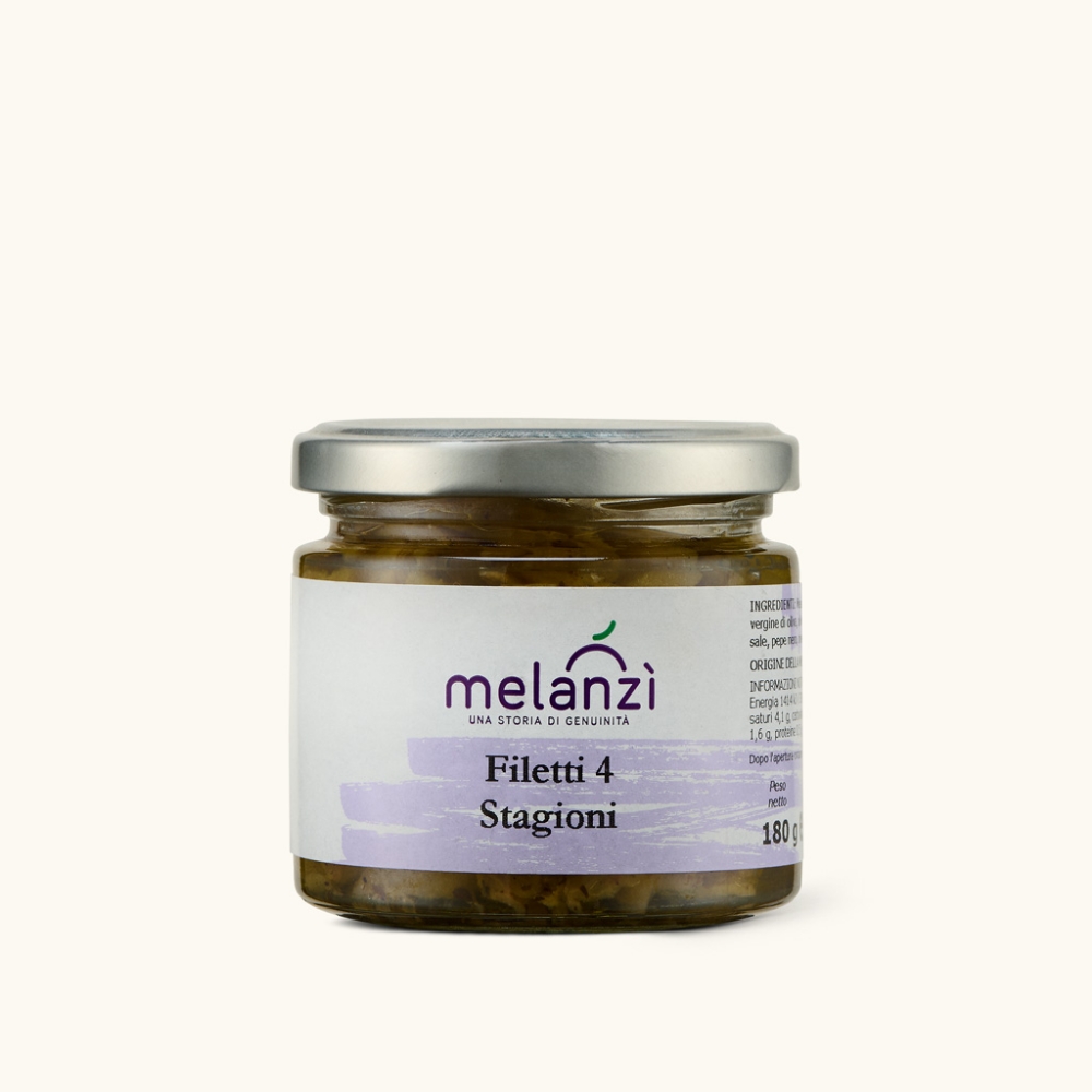 Immagine di Filetti di Melanzane Sott'olio 4 Stagioni 180g