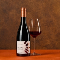 Perricone Cutò, vista frontale in ambiente porpora