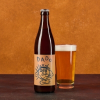 American Wheat Dado, frontale sfondo arancione