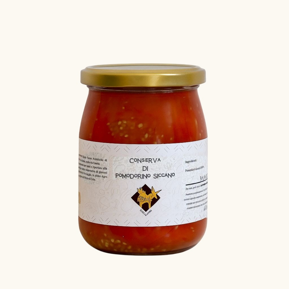 Immagine di Conserva di Pomodoro Siccano Spezzato 500g