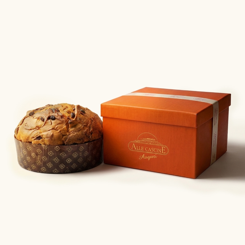 Panettone Artigianale Tradizionale in Scatola 750g