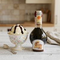 Aceto balsamico di Modena DOP + 12 anni con ciotola gelato antica