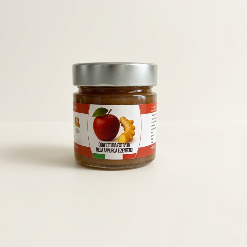 Immagine di Confettura di Mela Annurca e Zenzero 240g