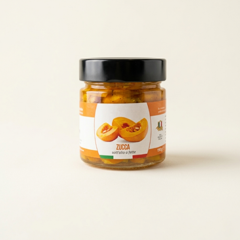 Immagine di Zucca a Fette Sott'Olio 190g