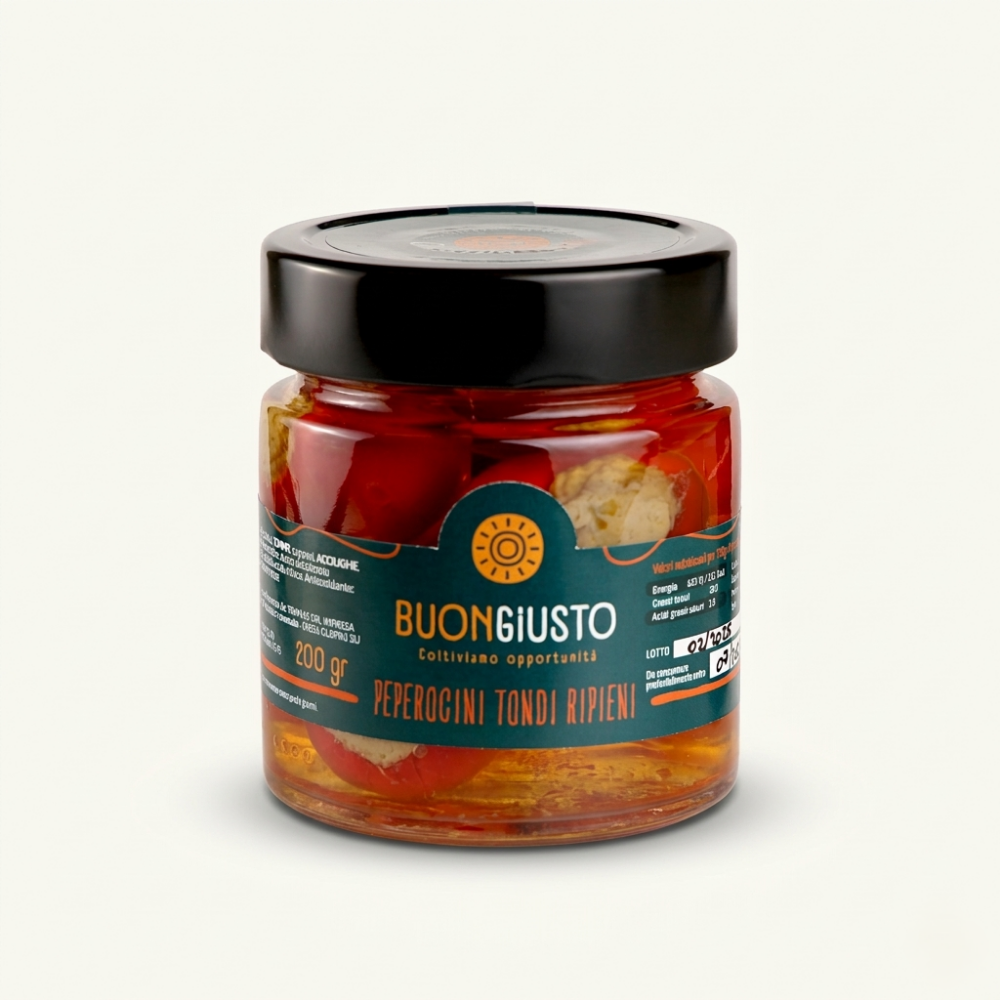 Immagine di Peperoncini Ripieni Sott'Olio 200g