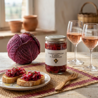Immagine di Cavolo Cappuccio e Verza in Agrodolce Bio 280g