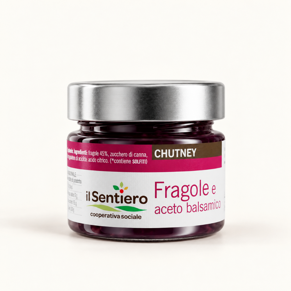 Immagine di Chutney Fragole e Aceto Balsamico 110g