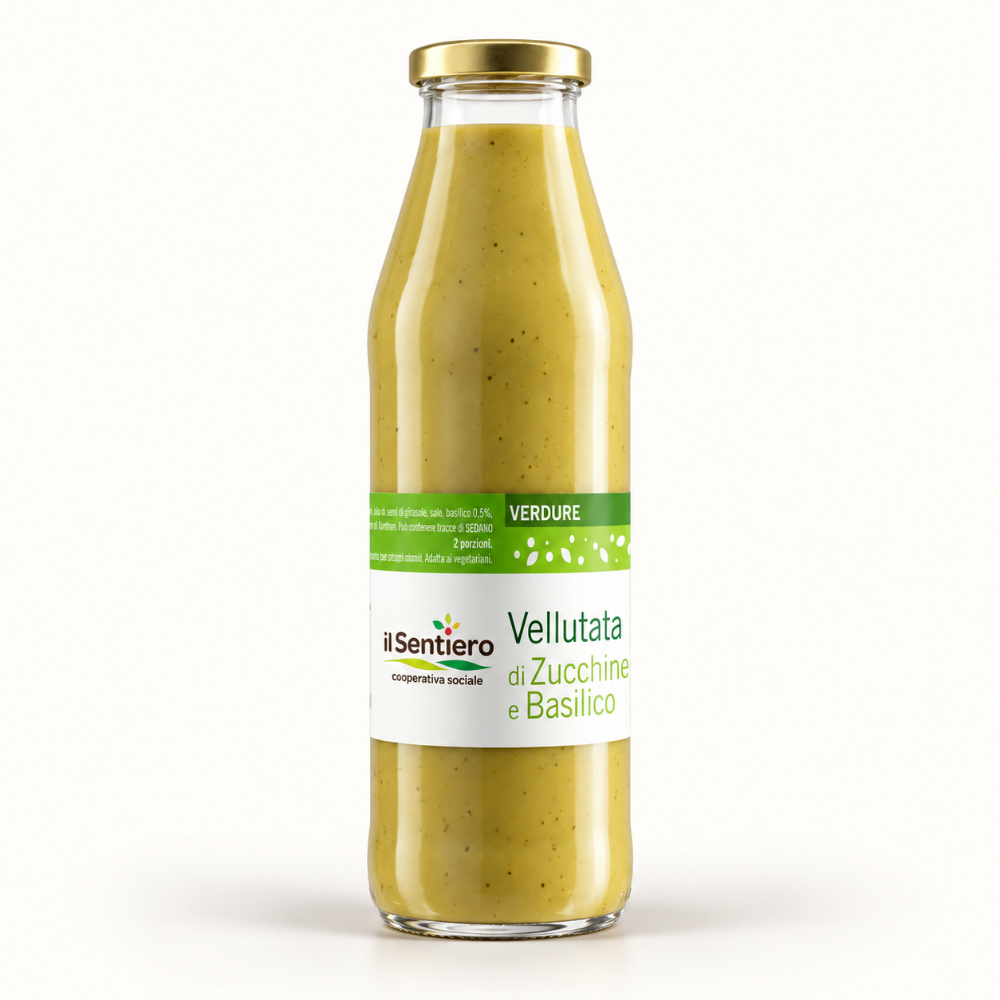 Immagine di Vellutata Zucchine e Basilico 500g