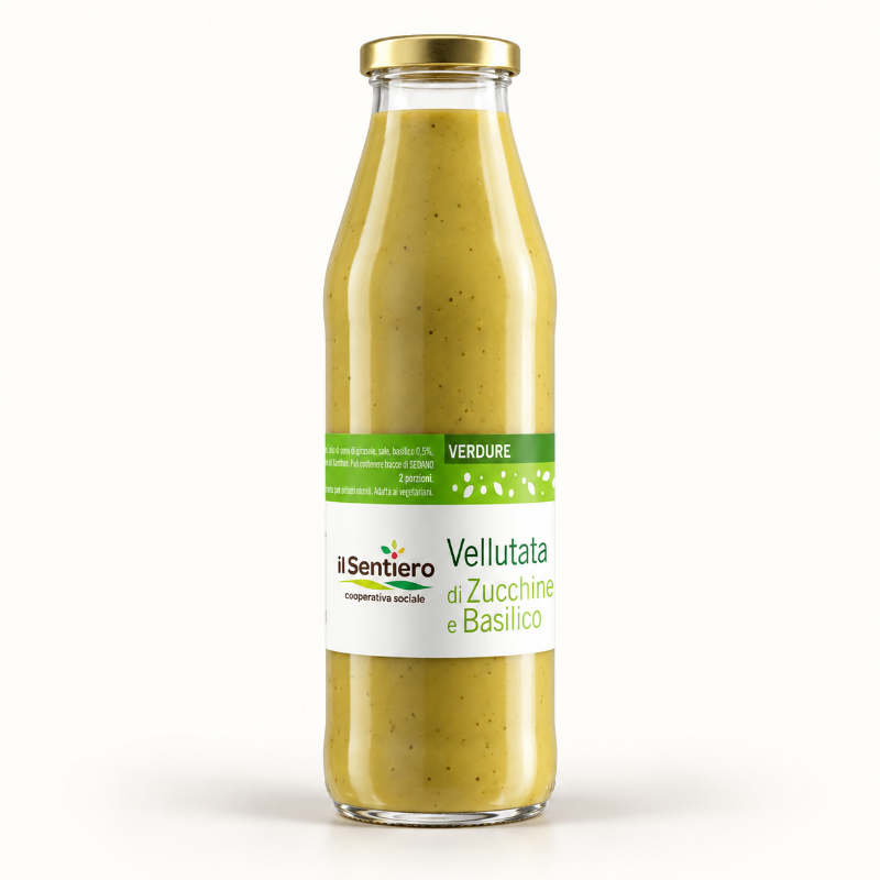 Immagine di Vellutata Zucchine e Basilico 500g